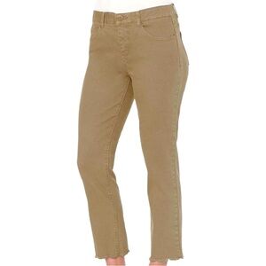 Democracy AB solution High Rise Slim Straight Crop Pant Slimming Panels NWT